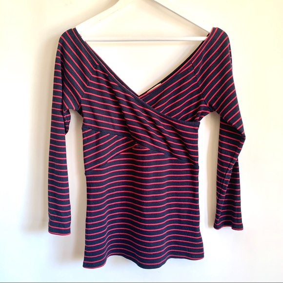 Anthropologie DELETTA Striped Shirt - Picture 5 of 11